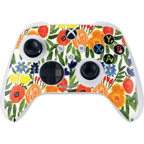 Bouffants and Broken Hearts Garden 6 Xbox Series S Controller Skin