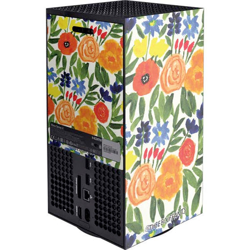 Bouffants and Broken Hearts Garden 6 Xbox Series X Console Skin