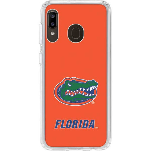 University of Florida Gators Mascot Galaxy A20 Clear Case
