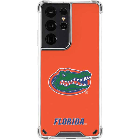 University of Florida Gators Mascot Galaxy S21 Ultra 5G Clear Case