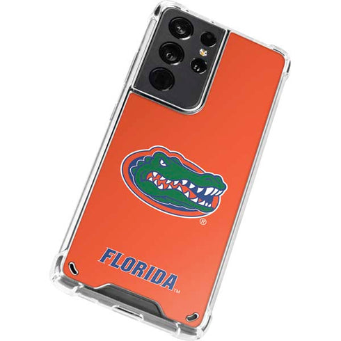 University of Florida Gators Mascot Galaxy S21 Ultra 5G Clear Case