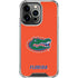 University of Florida Gators Mascot Logo iPhone 15 Pro Clear Case