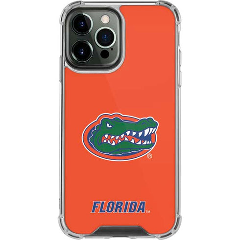 University of Florida Gators Mascot Logo iPhone 15 Pro Max Clear Case