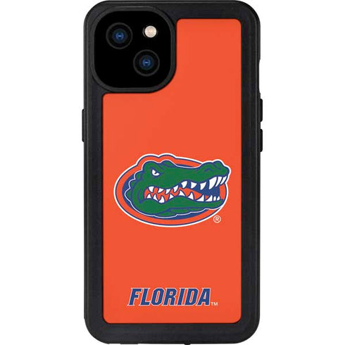 University of Florida Gators Mascot Logo iPhone 15 Plus Waterproof Case