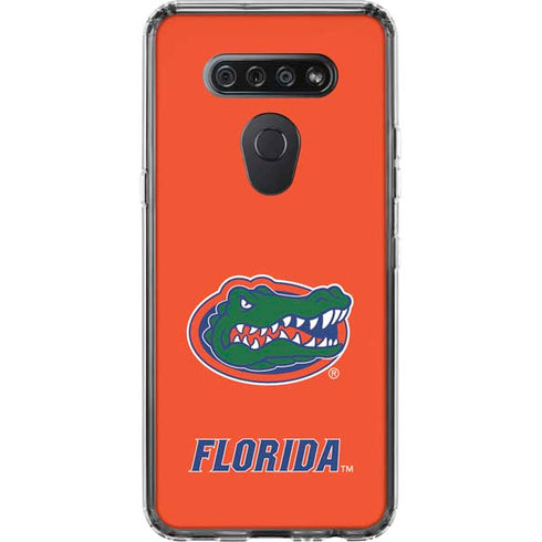 University of Florida Gators Mascot Logo LG K51/Q51 Clear Case