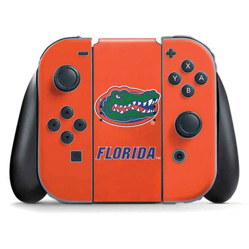 University of Florida Gators Mascot Logo Nintendo Switch (2017-2021) Joy-Con Controller Skin