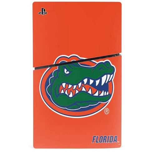 University of Florida Gators Mascot Logo PS5 Slim Digital Edition Bundle Skin