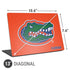 University of Florida Gators Mascot Universal Laptop 13in (10.6 x 7.6in) Skin