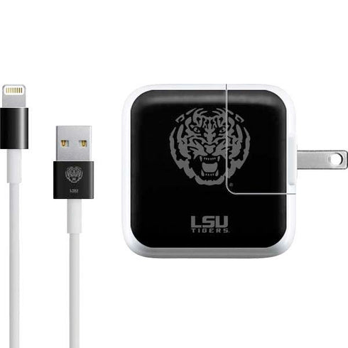 Louisiana State University - LSU Geaux Tigers iPad Charger (10W USB) Skin