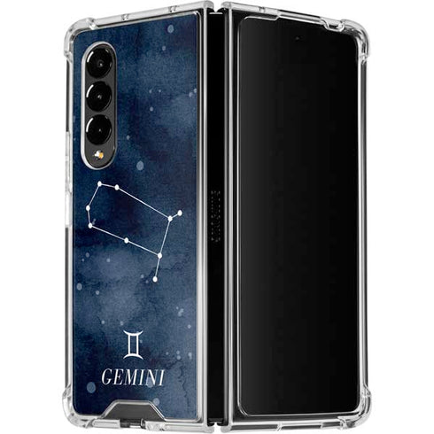 Gemini Constellation Galaxy Z Fold4 5G Clear Case