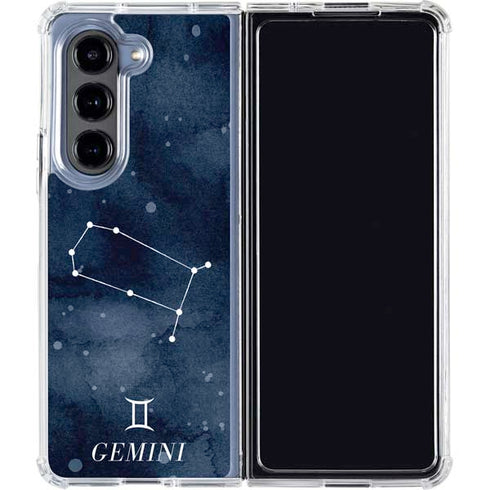 Gemini Constellation Galaxy Z Fold5 5G Clear Case