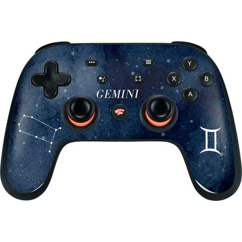 Gemini Constellation Google Stadia Controller Skin