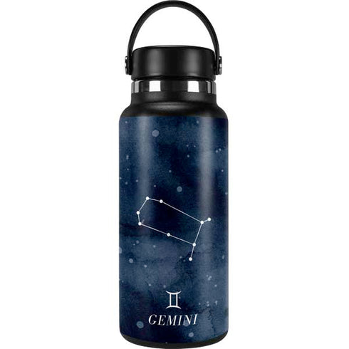 Gemini Constellation Hydro Flask 32oz Wide Mouth Skin