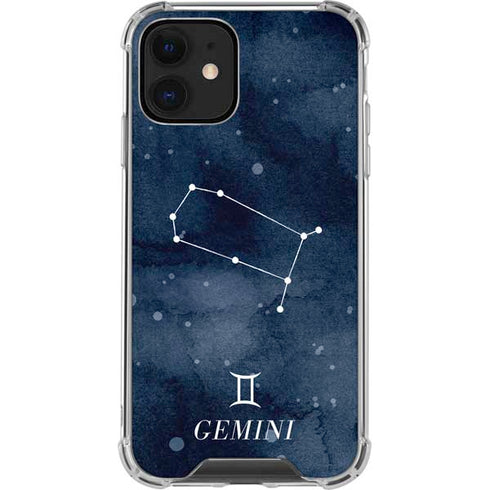 Gemini Constellation iPhone 12 Clear Case