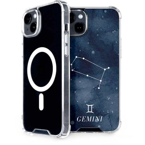 Gemini Constellation iPhone 15 Plus MagSafe Case