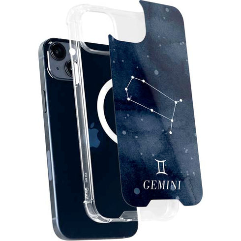 Gemini Constellation iPhone 15 Plus MagSafe Case