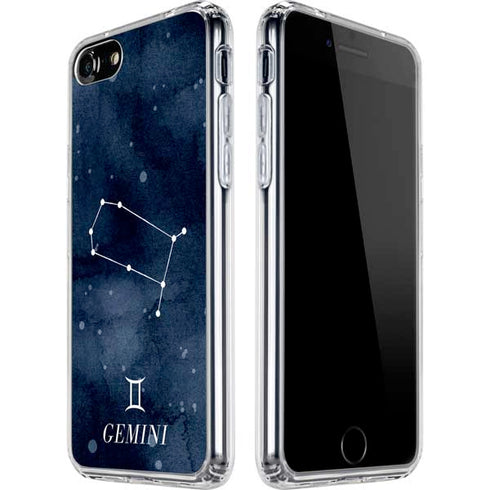 Gemini Constellation iPhone SE (2nd & 3rd Gen) Clear Case