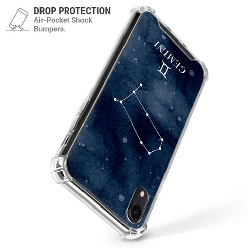 Gemini Constellation iPhone XR Clear Case