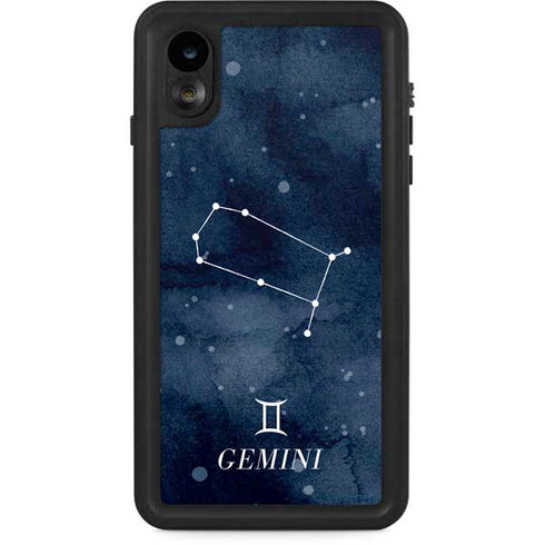Gemini Constellation iPhone XR Waterproof Case