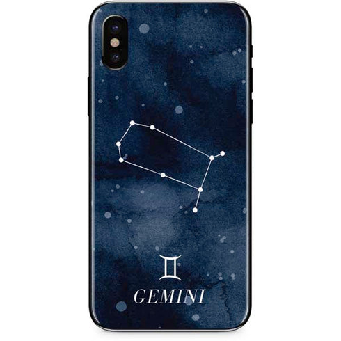 Gemini Constellation iPhone XS Skin