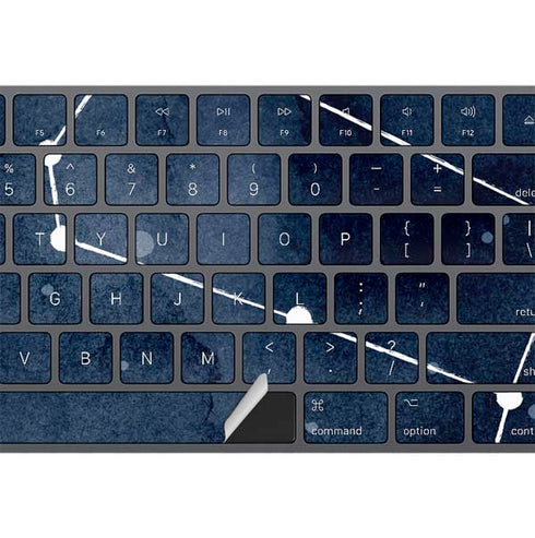 Gemini Constellation Magic Keyboard with Numeric Keypad Skin