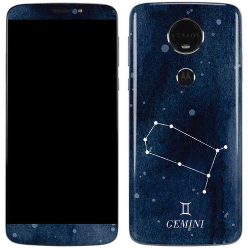 Gemini Constellation Moto E5 Plus Skin