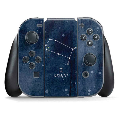 Gemini Constellation Nintendo Switch (2017-2021) Joy-Con Controller Skin