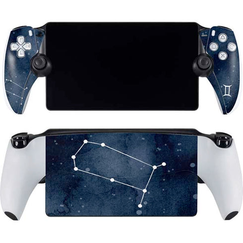 Gemini Constellation PlayStation Portal Remote Player Skin