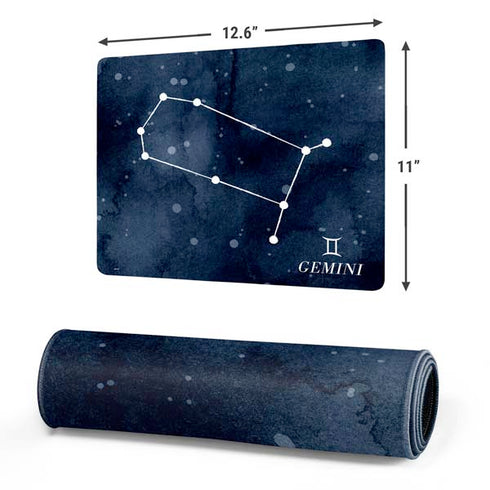 Gemini Constellation Gaming Mouse Pad