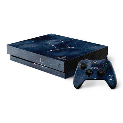 Gemini Constellation Xbox One X Bundle Skin