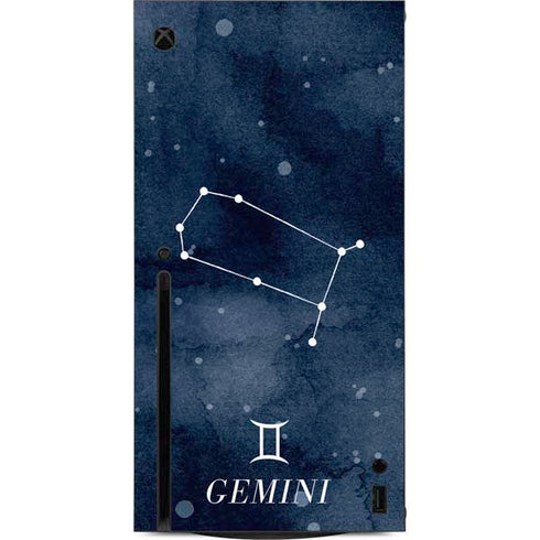 Gemini Constellation Xbox Series X Console Skin