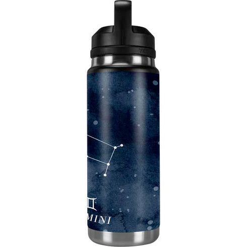 Gemini Constellation YETI Rambler 26oz Bottle Skin