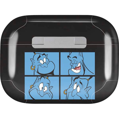 Disney Aladdin Genie Faces Grid AirPods Pro 2nd Gen Skin