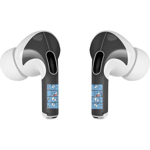 Disney Aladdin Genie Faces Grid AirPods Pro 2nd Gen Skin