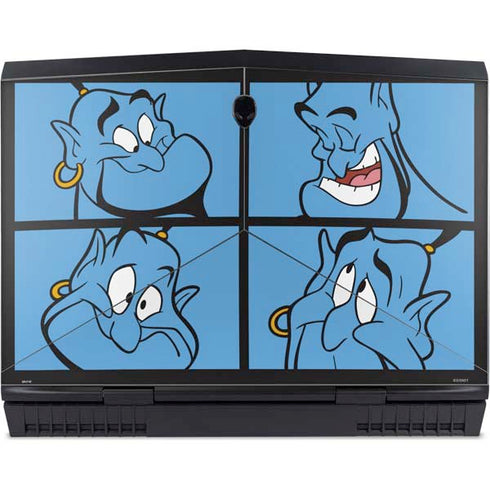 Disney Aladdin Genie Faces Grid Dell Alienware Skin