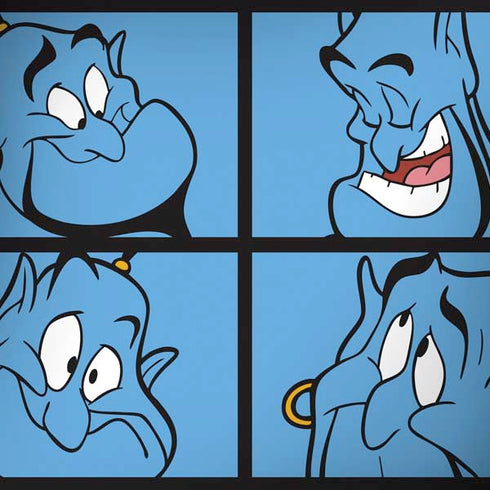 Disney Aladdin Genie Faces Grid Dell Alienware Skin