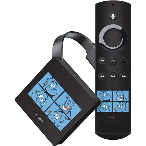 Disney Aladdin Genie Faces Grid Amazon Fire TV Skin