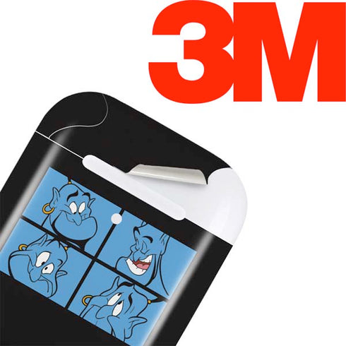 Disney Aladdin Genie Faces Grid Apple AirPods Skin