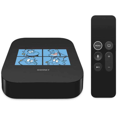Disney Aladdin Genie Faces Grid Apple TV Skin
