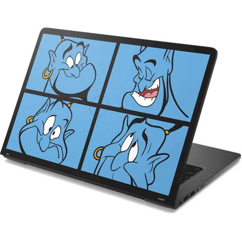 Disney Aladdin Genie Faces Grid Dell Chromebook Skin