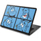 Disney Aladdin Genie Faces Grid Dell Chromebook Skin