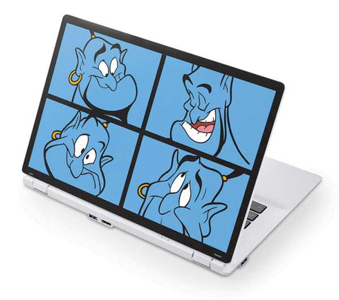 Disney Aladdin Genie Faces Grid Acer Chromebook Skin