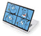 Disney Aladdin Genie Faces Grid Acer Chromebook Skin