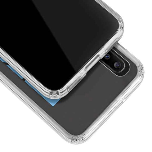 Disney Aladdin Genie Faces Grid Galaxy A30 Clear Case