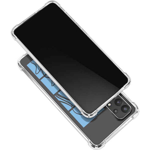 Disney Aladdin Genie Faces Grid Galaxy A32 5G Clear Case