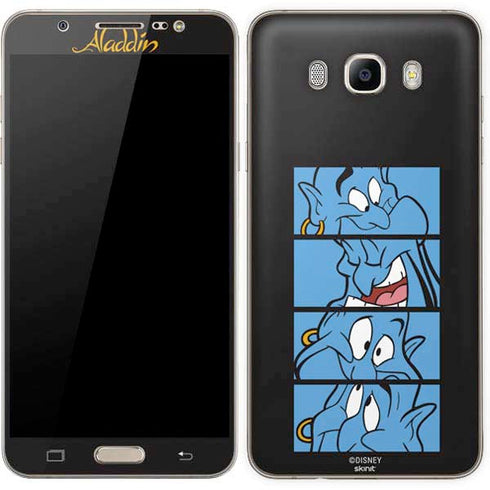 Disney Aladdin Genie Faces Grid Galaxy J7 Skin