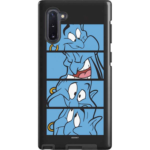 Disney Aladdin Genie Faces Grid Galaxy Note 10 Pro Case