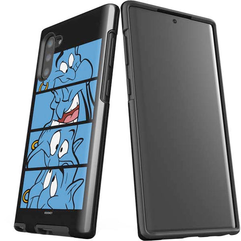 Disney Aladdin Genie Faces Grid Galaxy Note 10 Pro Case