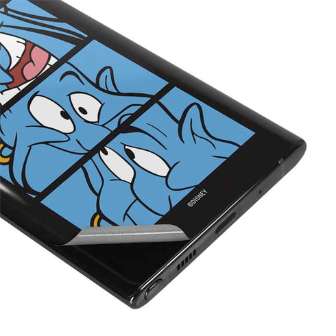Disney Aladdin Genie Faces Grid Galaxy Note 10 Skin