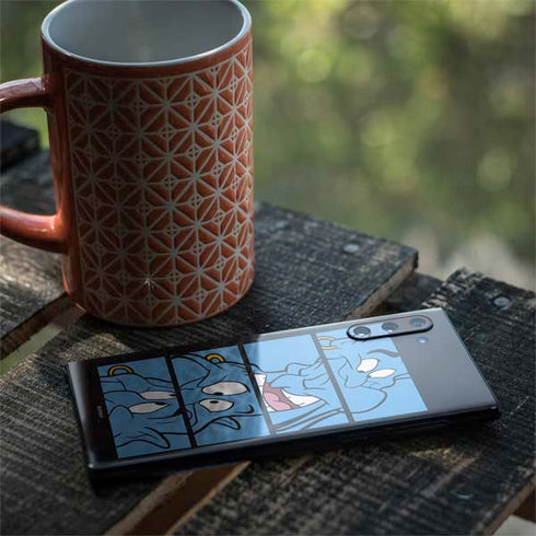 Disney Aladdin Genie Faces Grid Galaxy Note 10 Skin